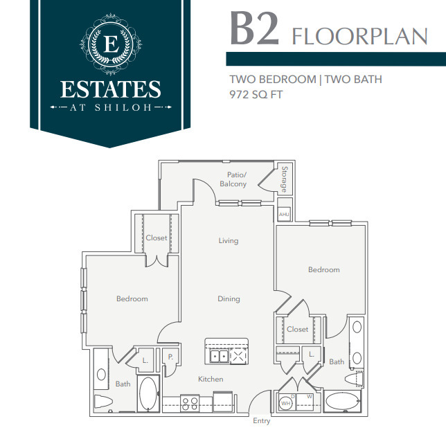 Floorplan - The Estates at Shiloh