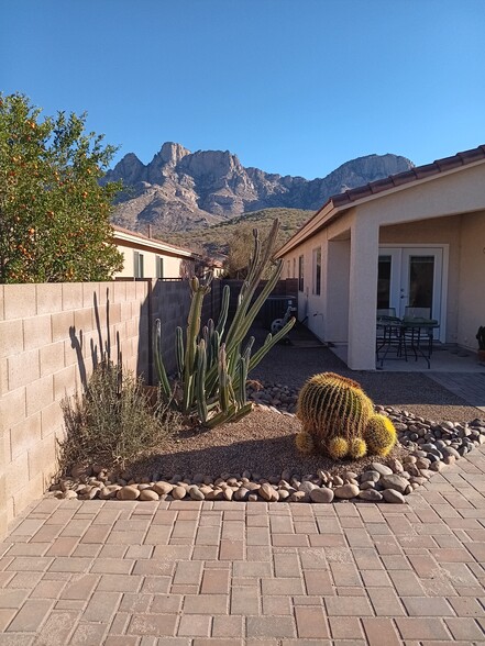 Dramatic mountain views from backyard - 2411 E Stone Stable Dr