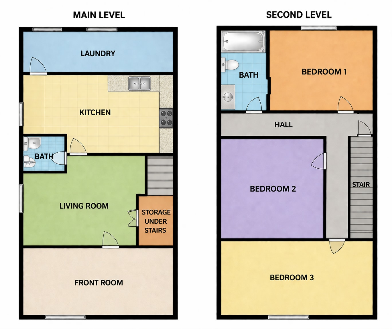 Floor Plan - 523 Tracy Ave