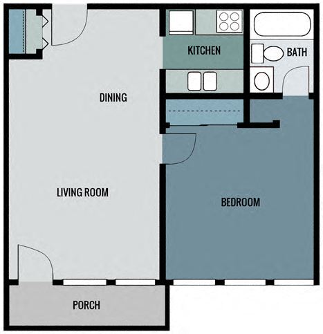 Floorplan - The Element on Main