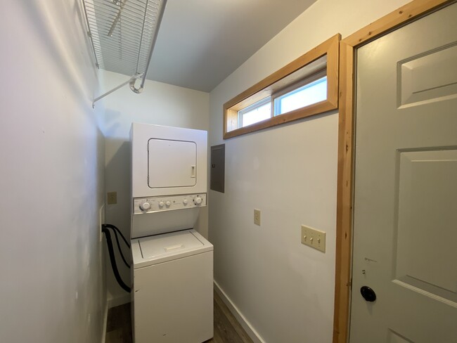 Laundry room and Back door - 1150 Hidden Ranch Rd