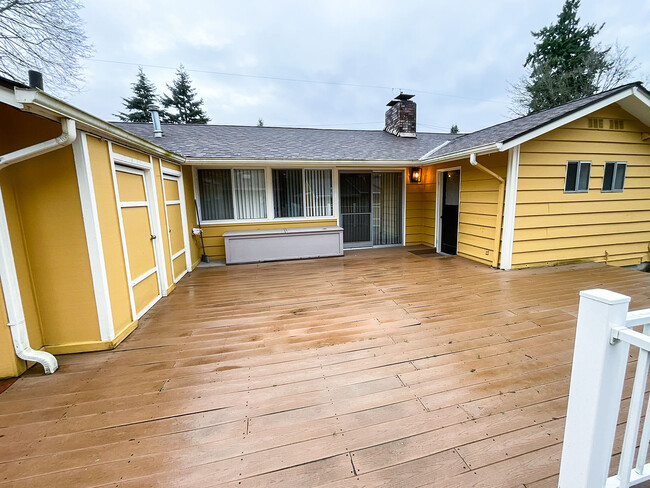 Back deck - 30126 2nd Ave SW