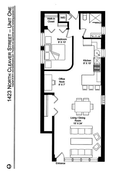Building Photo - 1423 N Cleaver St