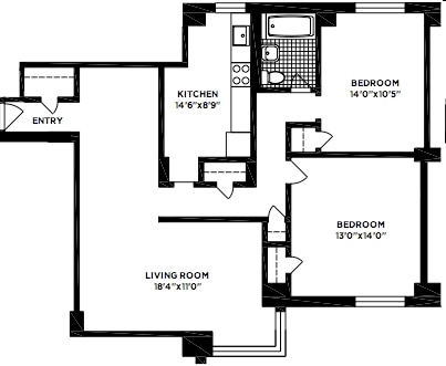 2BR/1BA - 178  Clinton Street