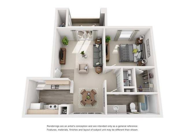 Floorplan - Ascent at Silverado Apartment Homes