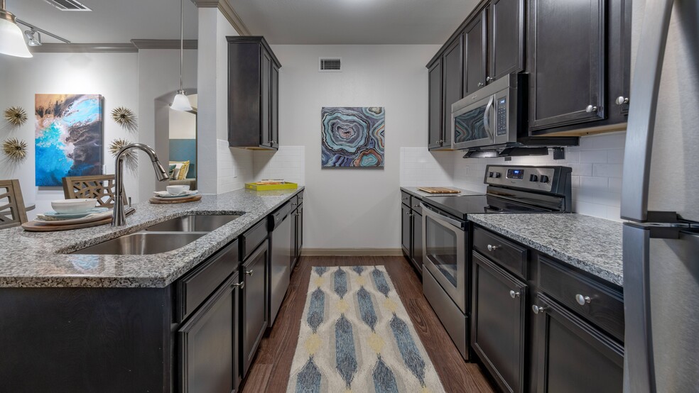 A chef's dream kitchen - West Creek Apartments