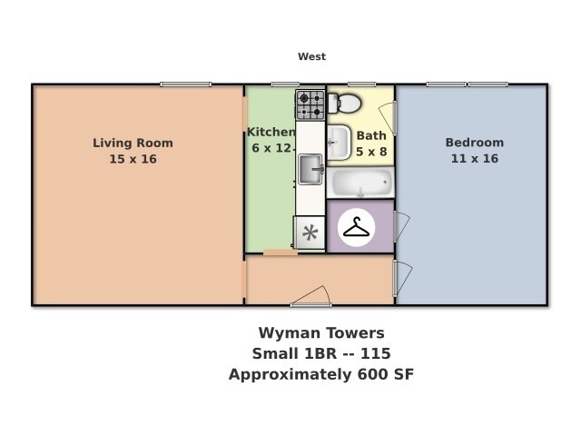 Interior Photo - Wyman Towers