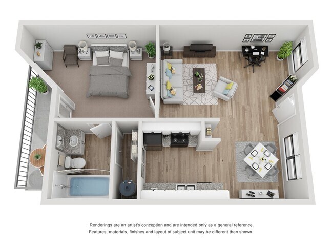 1x1A - Classic - Summit at Hyde Park