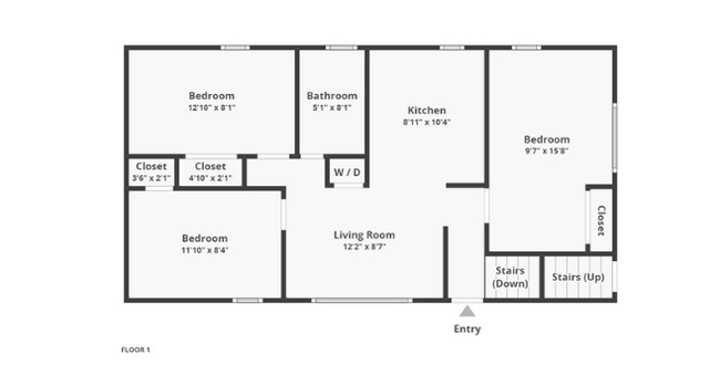 Floor Plan - 1112 S 8th St