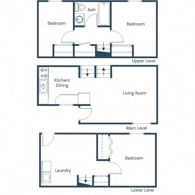 Floorplan - Oakview Townhomes
