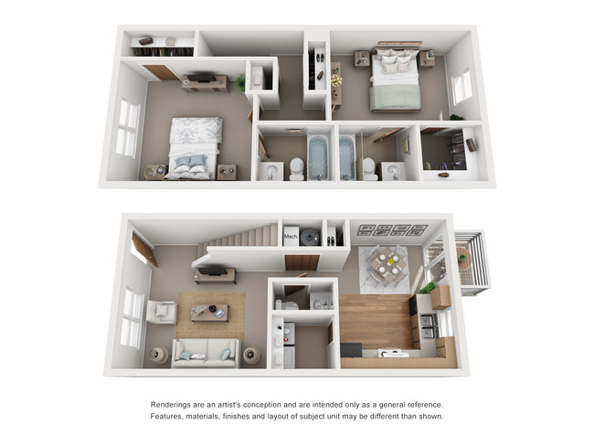 Floorplan - Hoosier Court Apartments