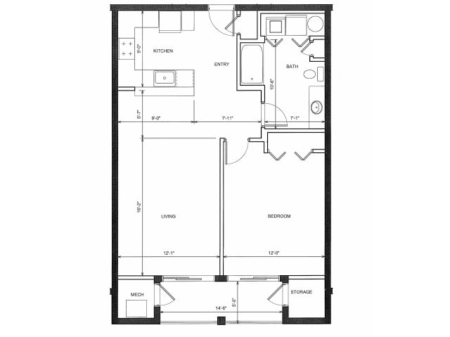 1BR/1BA - Sofi Danvers
