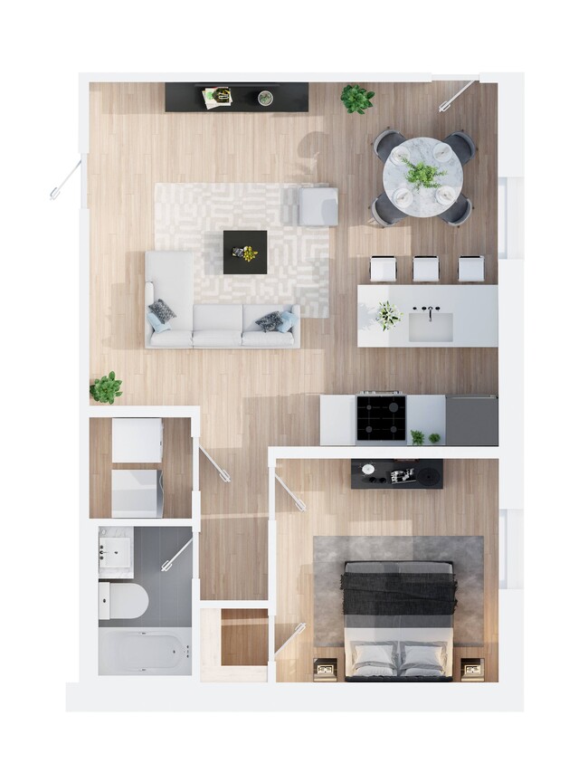 Floorplan - Colonial Flats