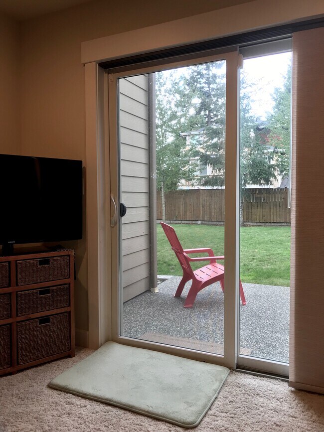 back yard - 10327 Sand Point Way NE