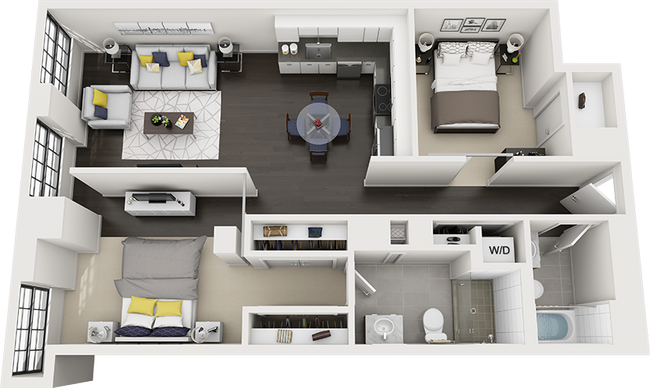 Floorplan - The Lofts at Atlantic Wharf