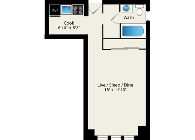 Floorplan - Reside on Clarendon