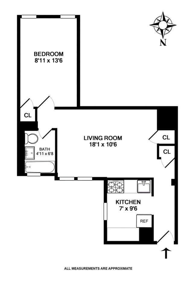 Apt 4A Floor Plan - Invincible Court