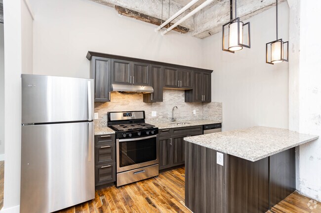 1BR, 1BA - 650SF - Crescendo Loft Apartments