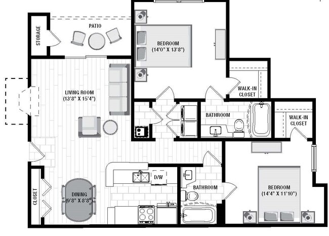 Floorplan - The Reserve at Wescott
