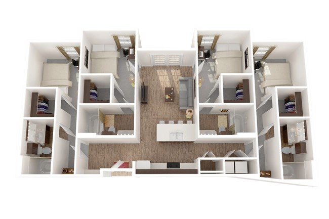 4BR/4BA - Campus Vue