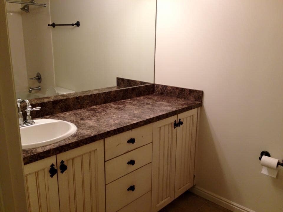 Master Bath Sink/Cabinets - 3610 W Plymouth Rock Cv