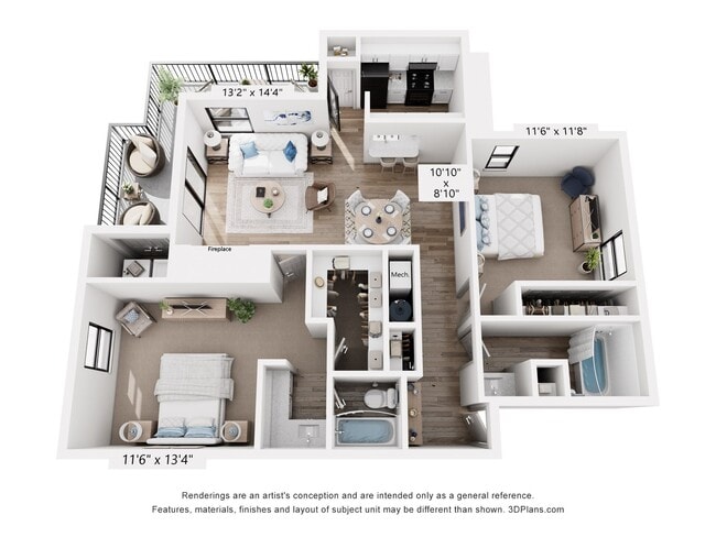 Floorplan - The Axel