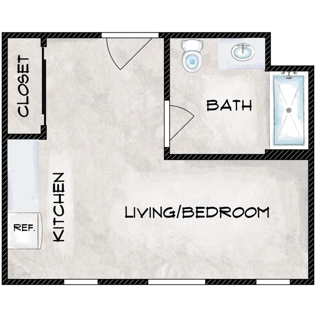 Floorplan - 3 Square