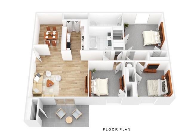 Floorplan - Cambridge Apartments