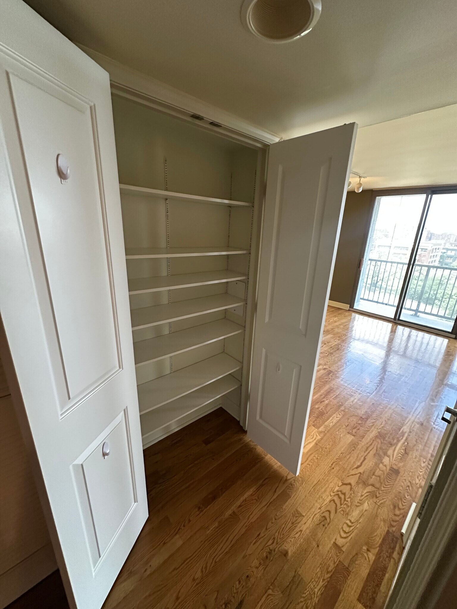 Hallway closet and pantry storage - 600 Admiral Blvd