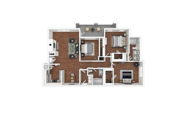 Floorplan - Cortland Arbor Hills