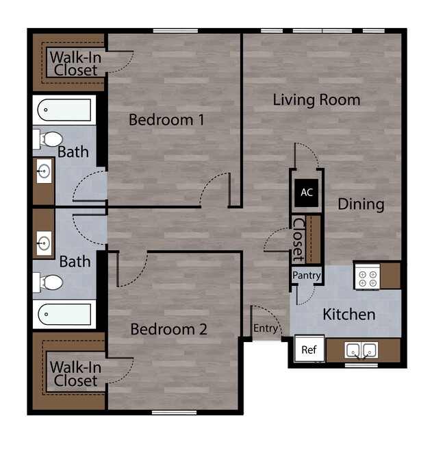 Floorplan - Mesh Apartments