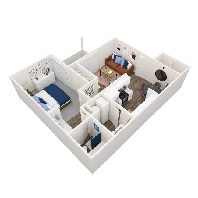 Floorplan - Creekview Apartments