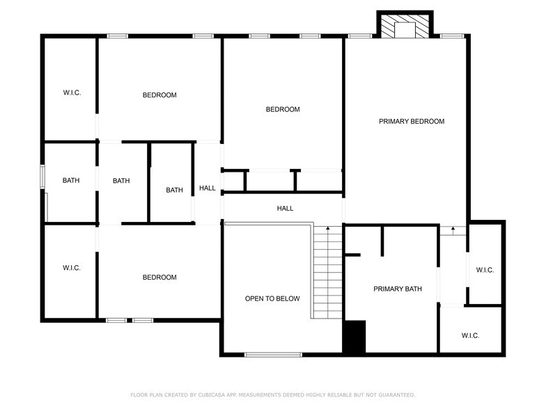 Floorplan Second Floor - 7624 Wheatcroft Ct