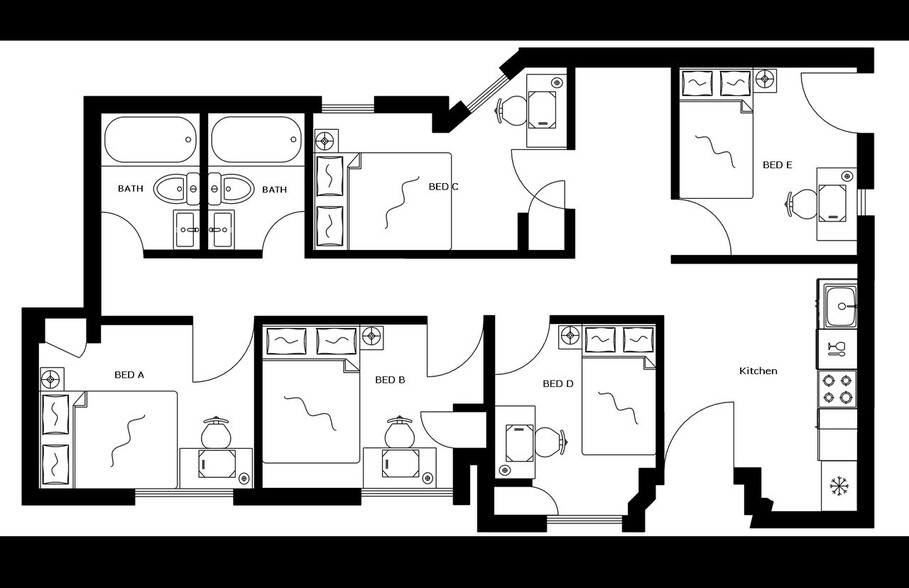 Building Photo - Room in Shared 5 bed/2 bath home