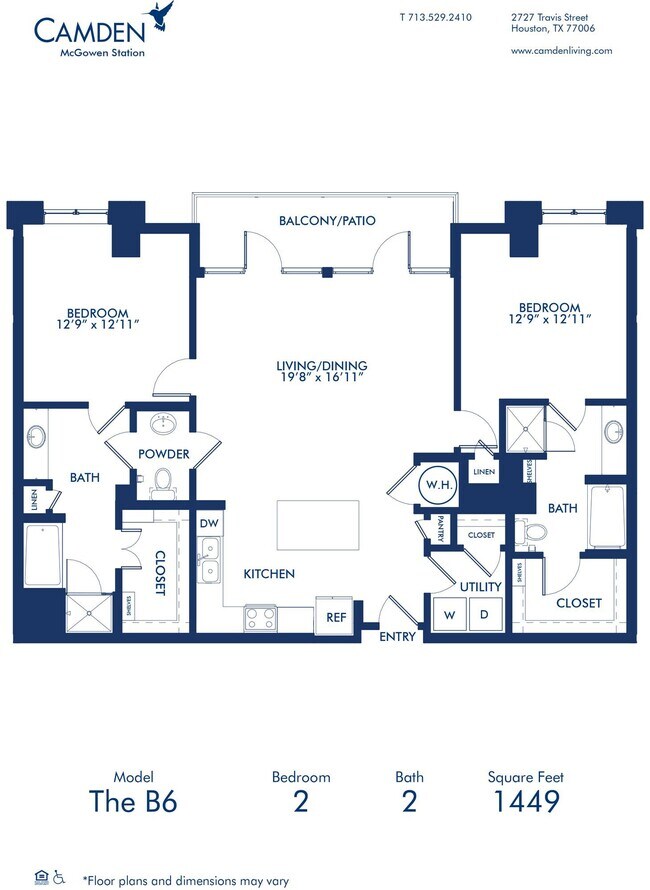 Floorplan - Camden McGowen Station