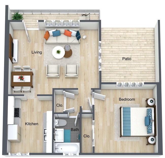 Floorplan - The Leland I