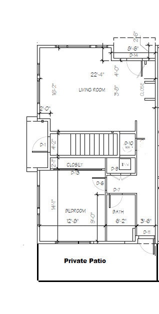 Floorplan - Skidmore Apartments