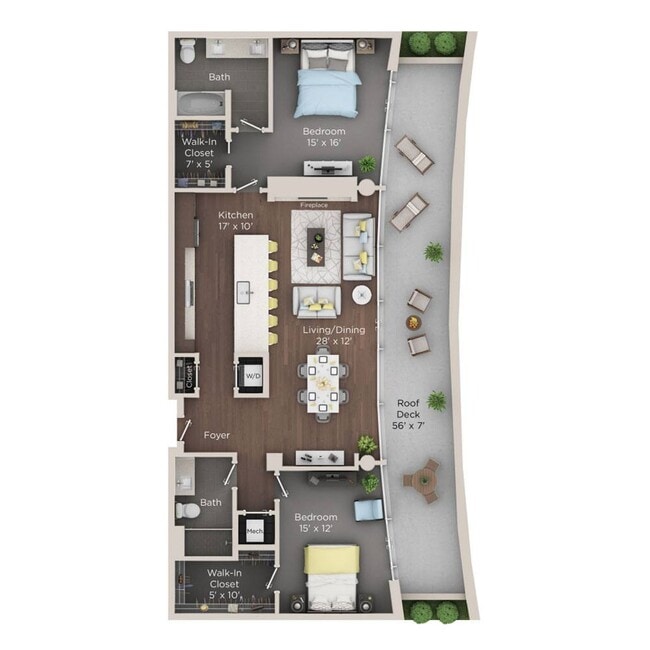 Floorplan - One University Circle