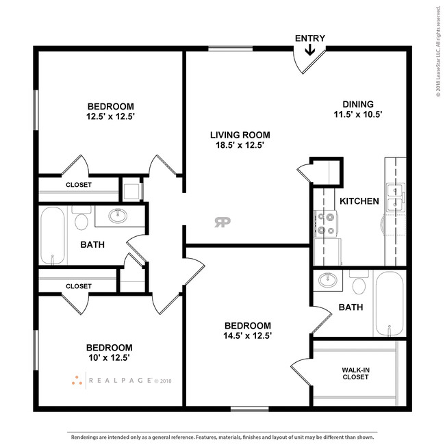 Floorplan - Armon Bay Apartments