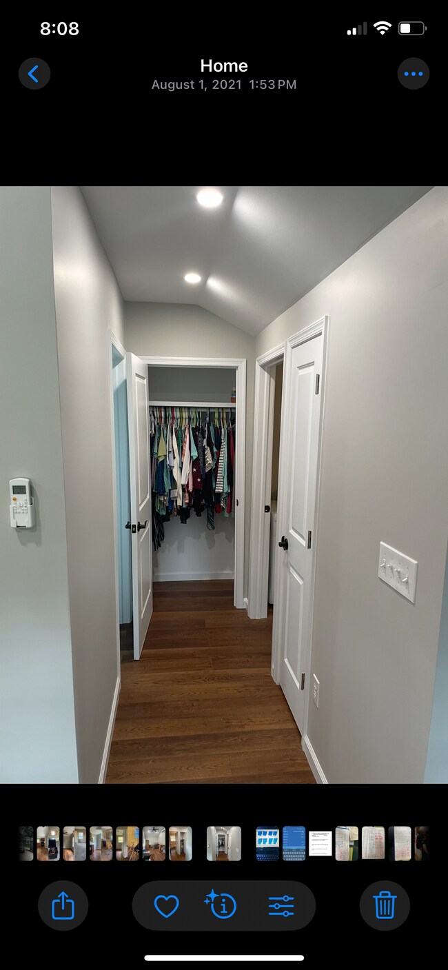 Hallway with closet - 505 Union Ave