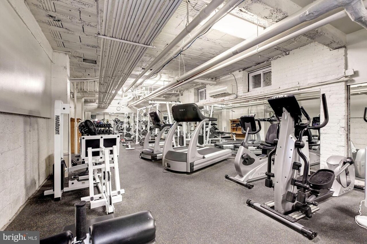 Basement gym - 4007 Connecticut Ave NW