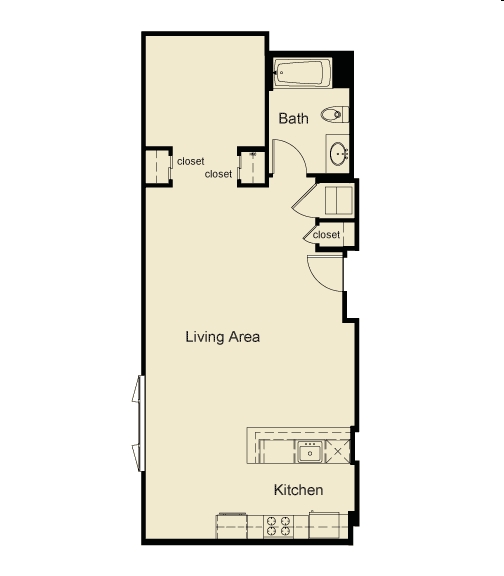 Studio - One Ecker Place