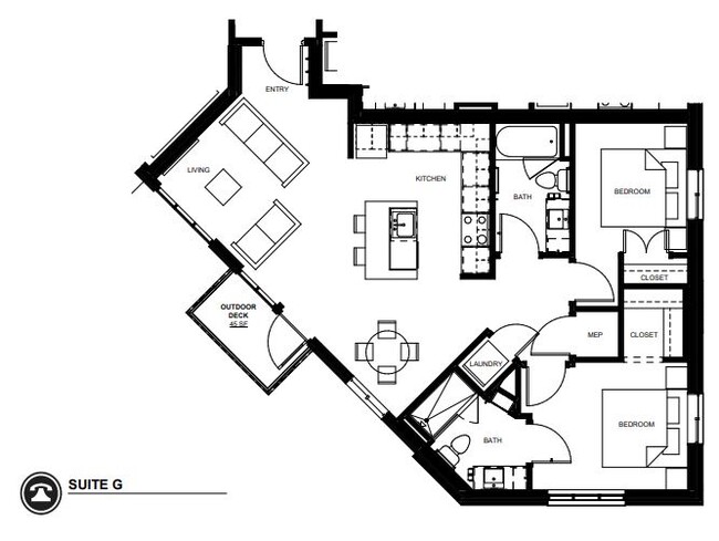 Floorplan - Telegraph Lofts West