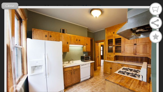 Main level kitchen - 1810 Marshall Ave