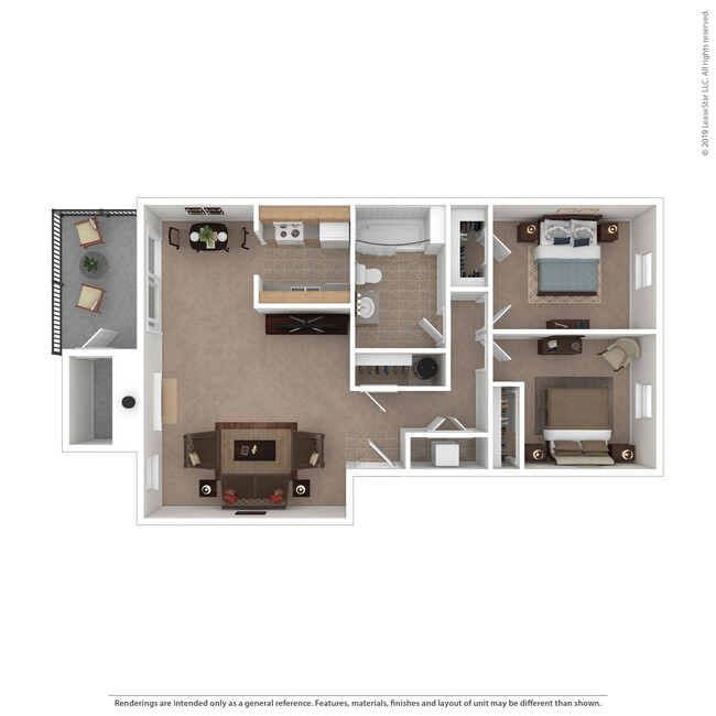 Floorplan - Scenic Pines Apartments