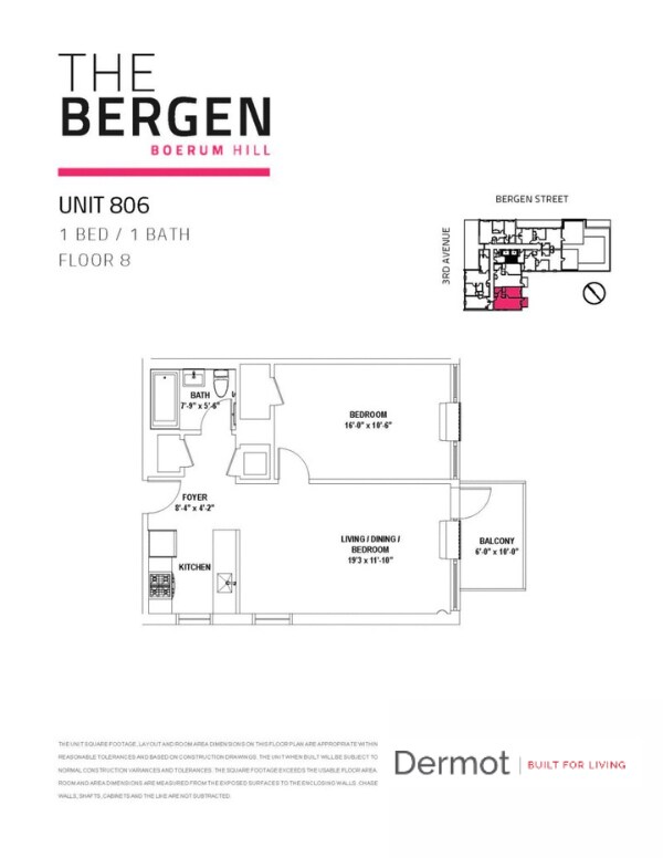 Floorplan - The Bergen