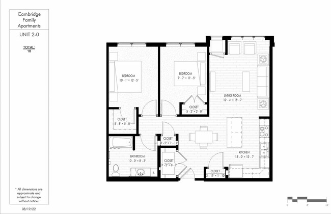 Floorplan - The Bridgewell Apartments