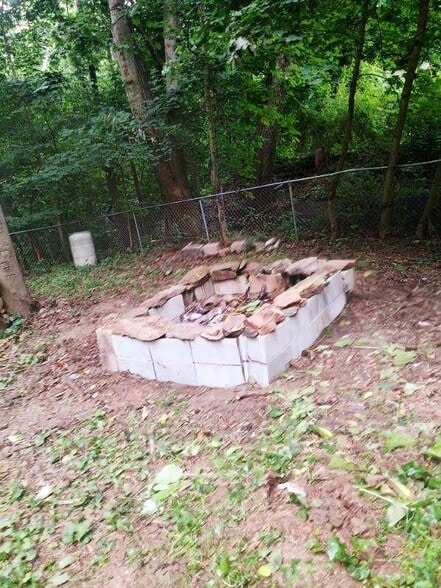 Newly Built Firepit - 5445 N George Street Ext