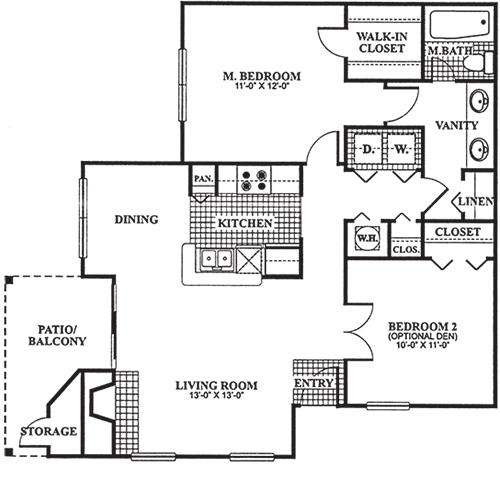 Floorplan - Poplar Place