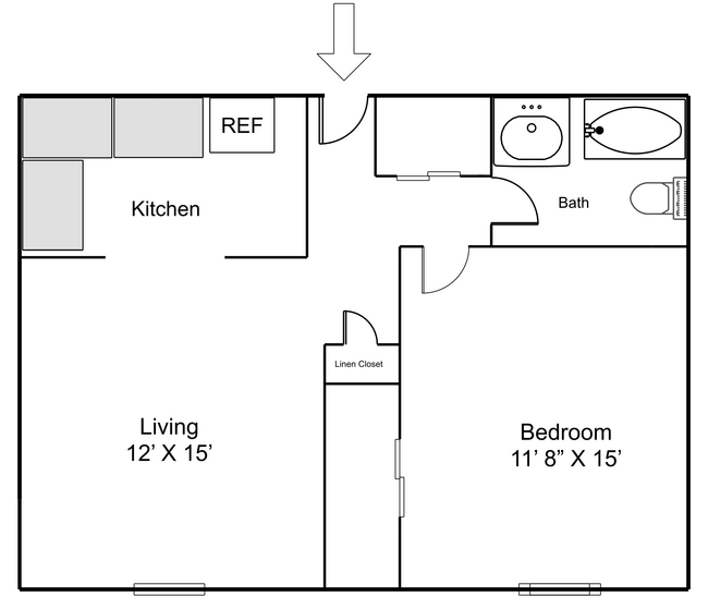Floorplan - Mt. Vernon Village Apts